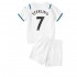 Camisola Manchester City Raheem Sterling 7 Criança Equipamento Segundo 2021-2022 Manga Curta